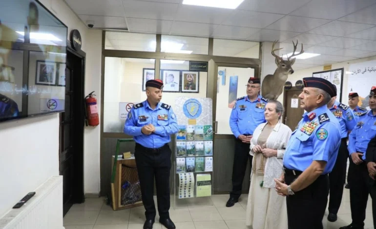 الأميرة عالية تزور الإدارة الملكية لحماية البيئة