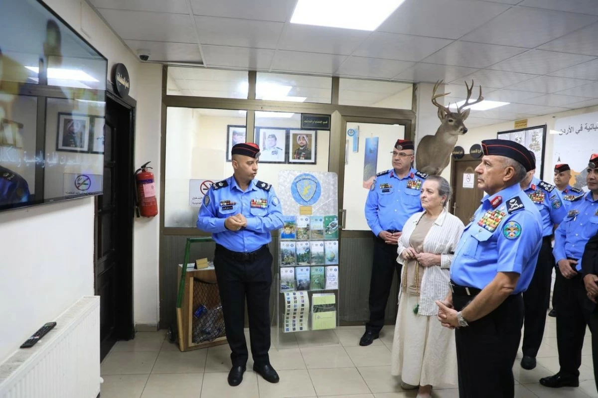 الأميرة عالية تزور الإدارة الملكية لحماية البيئة